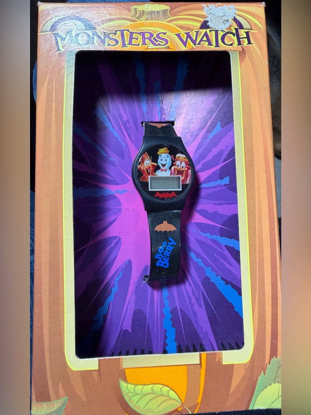 Vintage General Mills Monsters Watch Boo Berry Count Chocula Franken Berry Boxed